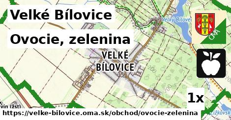 Ovocie, zelenina, Velké Bílovice