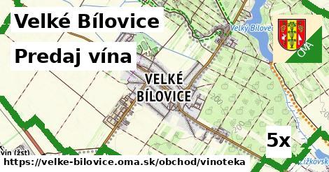 Predaj vína, Velké Bílovice