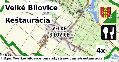 Reštaurácia, Velké Bílovice