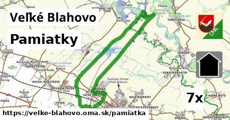 pamiatky v Veľké Blahovo