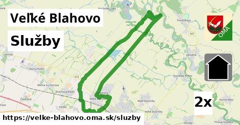 služby v Veľké Blahovo