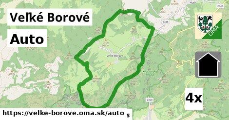 auto v Veľké Borové