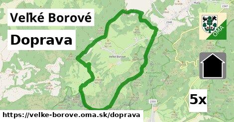 doprava v Veľké Borové