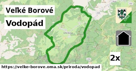 Vodopád, Veľké Borové