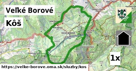 Kôš, Veľké Borové