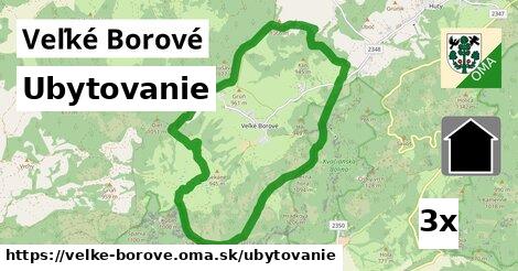 ubytovanie v Veľké Borové