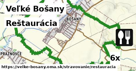 Reštaurácia, Veľké Bošany