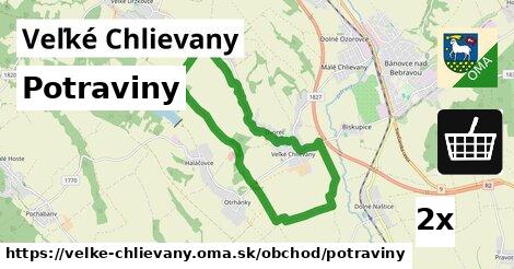 Potraviny, Veľké Chlievany