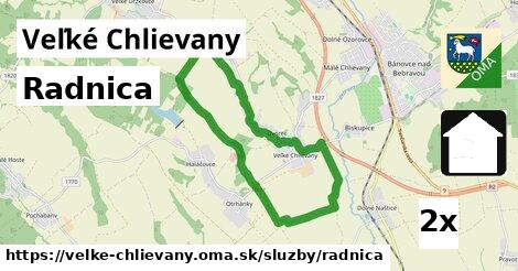 Radnica, Veľké Chlievany