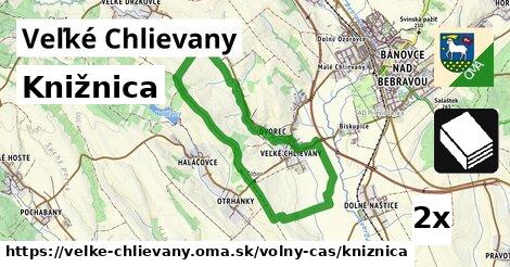 knižnica v Veľké Chlievany