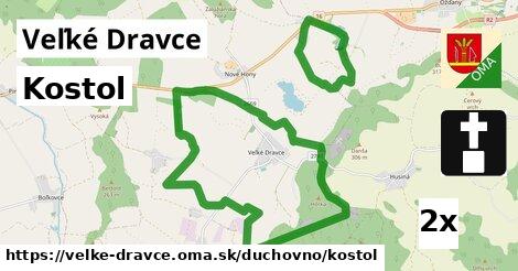 Kostol, Veľké Dravce