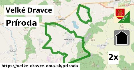 príroda v Veľké Dravce