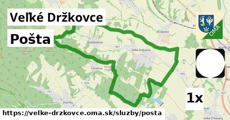 Pošta, Veľké Držkovce