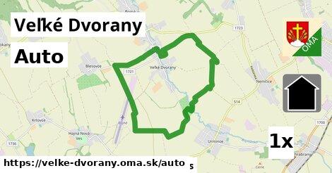 auto v Veľké Dvorany