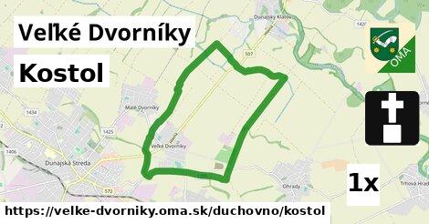 Kostol, Veľké Dvorníky