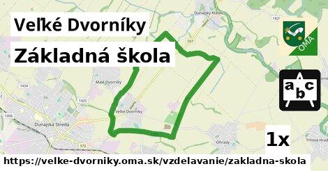 Základná škola, Veľké Dvorníky