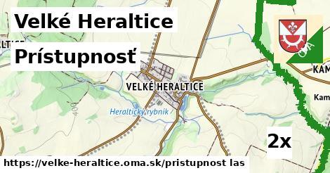 prístupnosť v Velké Heraltice