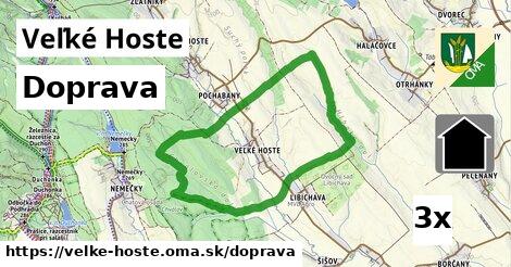 doprava v Veľké Hoste