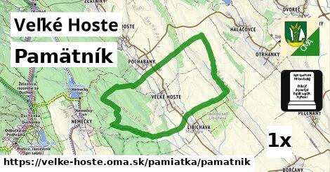 Pamätník, Veľké Hoste