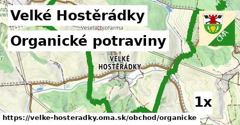 organické potraviny v Velké Hostěrádky