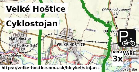 Cyklostojan, Velké Hoštice