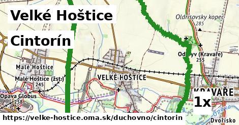 Cintorín, Velké Hoštice