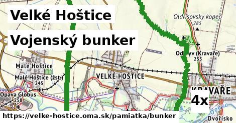 Vojenský bunker, Velké Hoštice