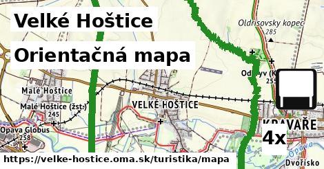 Orientačná mapa, Velké Hoštice