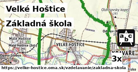 Základná škola, Velké Hoštice