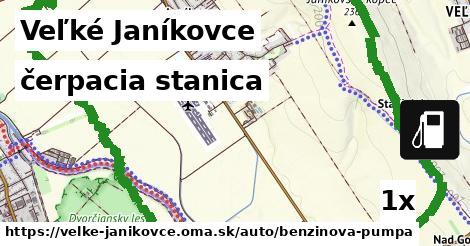 čerpacia stanica, Veľké Janíkovce