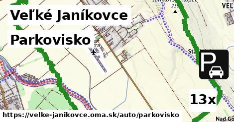 Parkovisko, Veľké Janíkovce