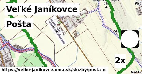 Pošta, Veľké Janíkovce