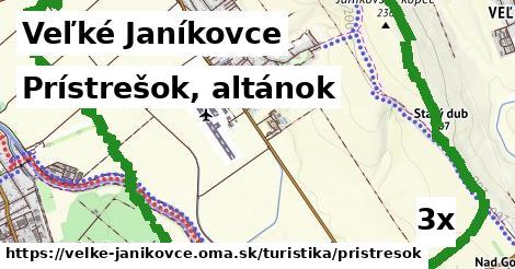 Prístrešok, altánok, Veľké Janíkovce