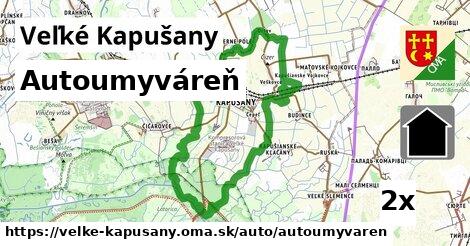 Autoumyváreň, Veľké Kapušany