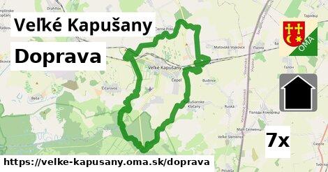 doprava v Veľké Kapušany