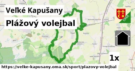 plážový volejbal v Veľké Kapušany