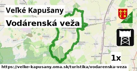 Vodárenská veža, Veľké Kapušany