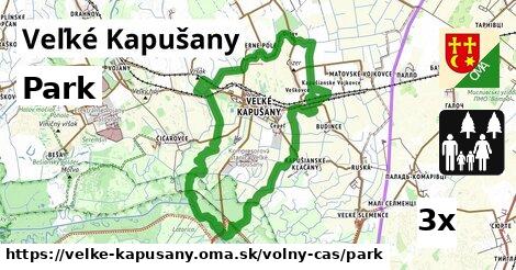 Park, Veľké Kapušany