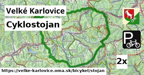 Cyklostojan, Velké Karlovice