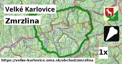 Zmrzlina, Velké Karlovice