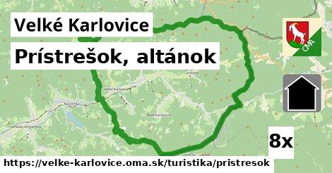 Prístrešok, altánok, Velké Karlovice