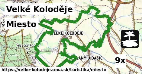 Miesto, Velké Koloděje