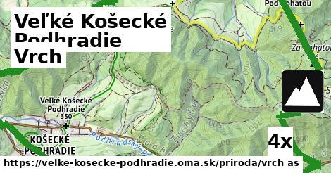 Vrch, Veľké Košecké Podhradie