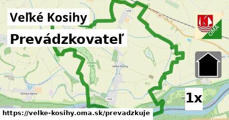 prevádzkovateľ v Veľké Kosihy