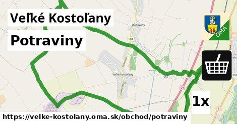 Potraviny, Veľké Kostoľany