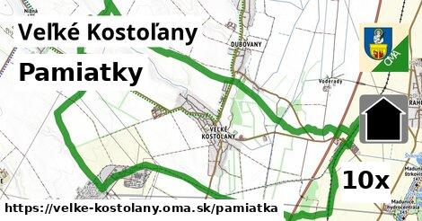 pamiatky v Veľké Kostoľany