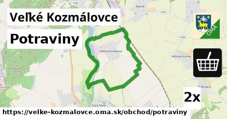 Potraviny, Veľké Kozmálovce