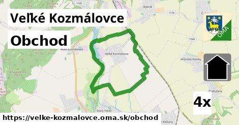 obchod v Veľké Kozmálovce