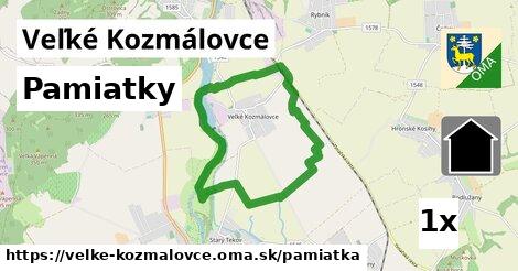 pamiatky v Veľké Kozmálovce