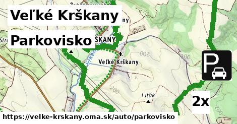 Parkovisko, Veľké Krškany